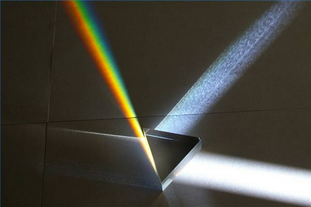 The famous prism experiment
