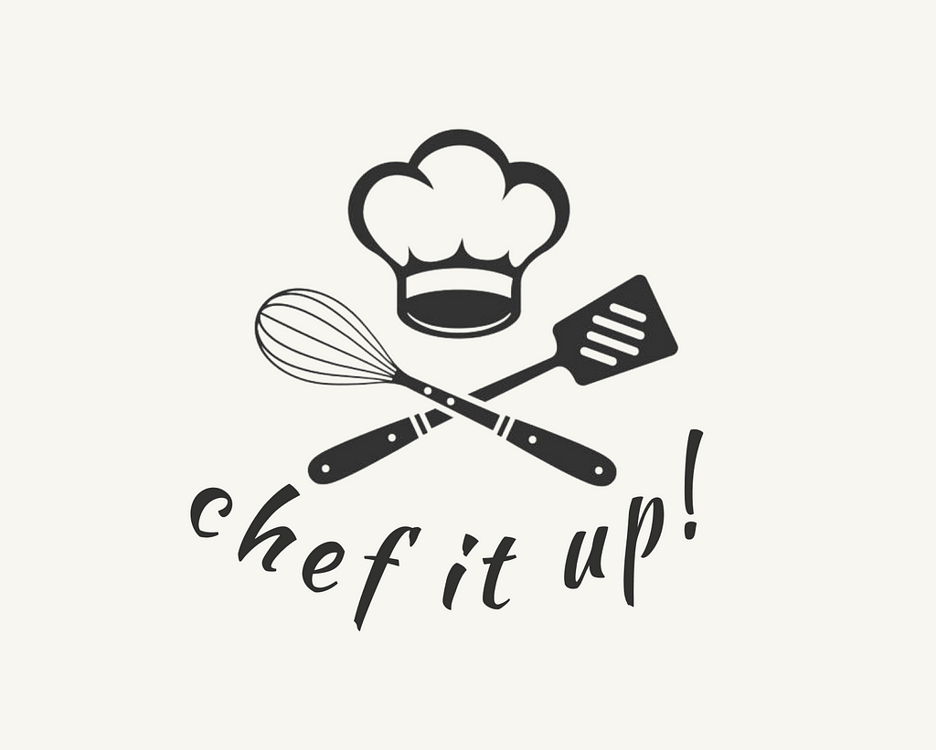 A picture of the logo for Chef It Up!