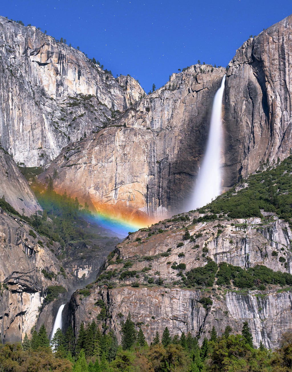 Yosemite Falls Trail from Swinging Bridge Car Park-Photo by Jeb Buchman