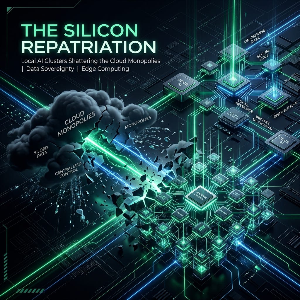 The Silicon Repatriation: 5 Architectures Shattering the Cloud AI Monopoly
