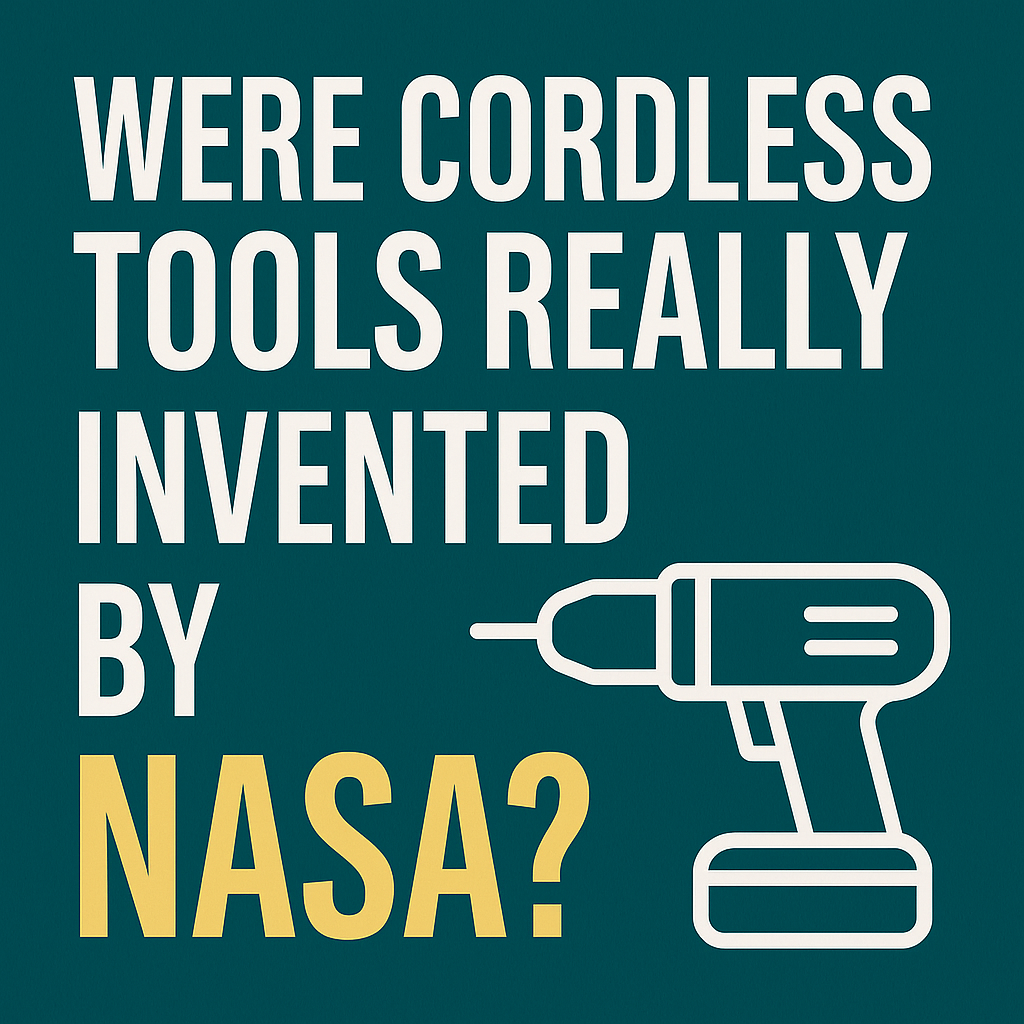Were Cordless Tools Really Invented by NASA- | Myth vs Reality Explain