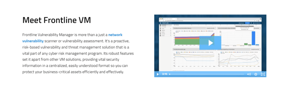 Frontline dashboard