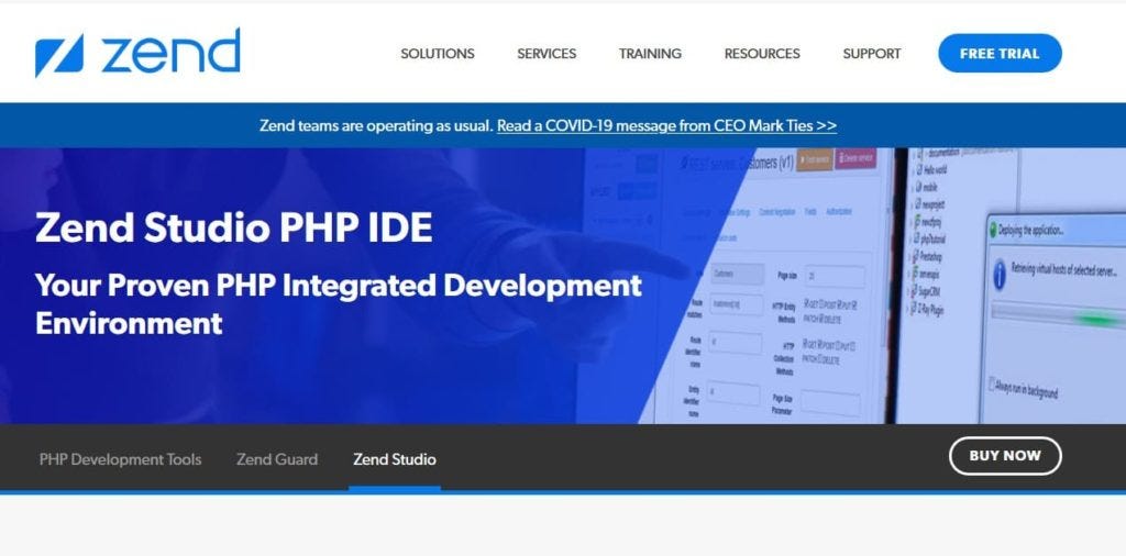 zend studio ide for php development