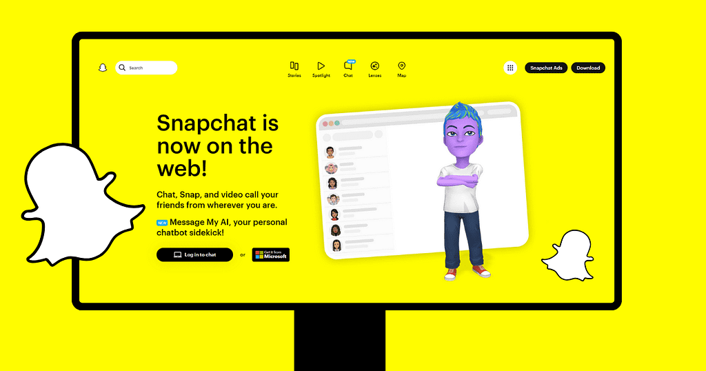 Does Snapchat have web version