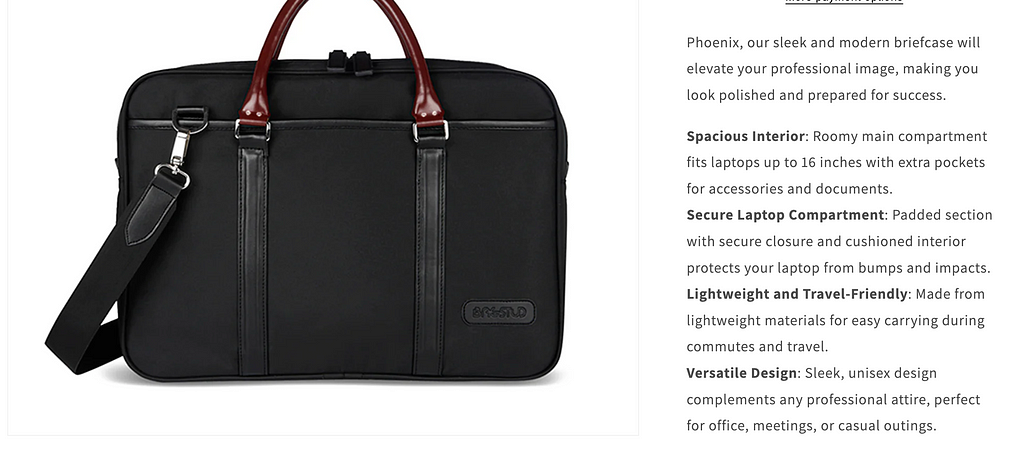Phoenix laptop bag by Byorp. It is the best seller of Byorp
