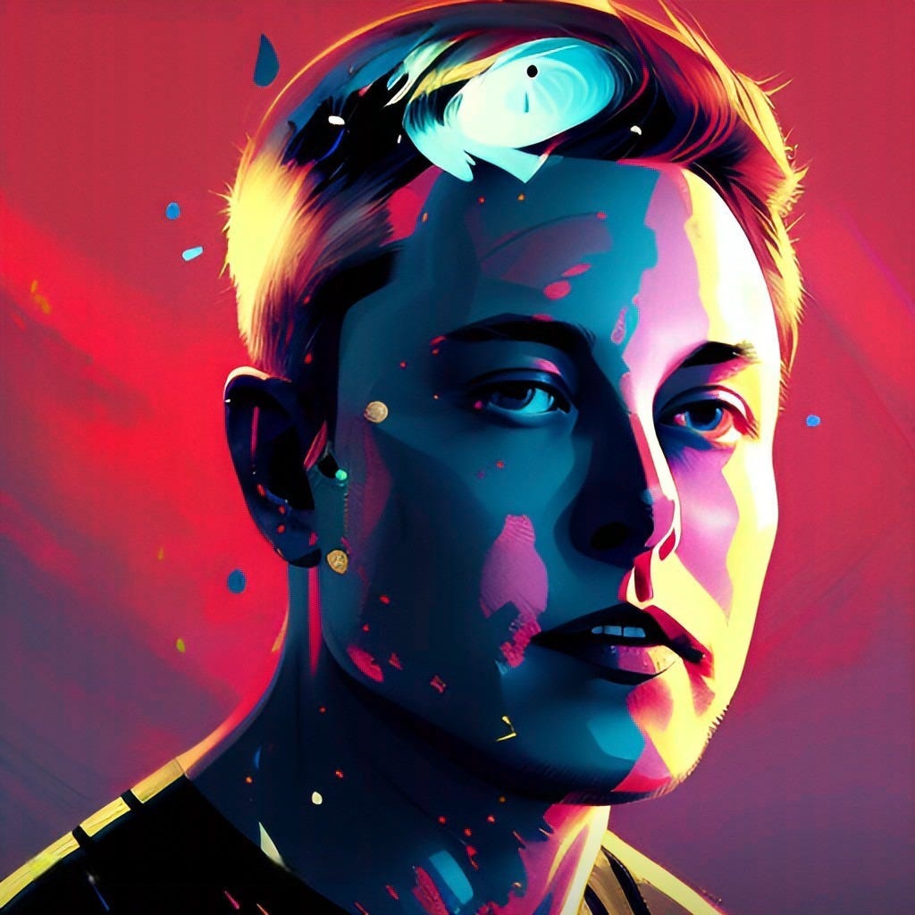 The Legend of the CoolArt ElonMusk Superheroes