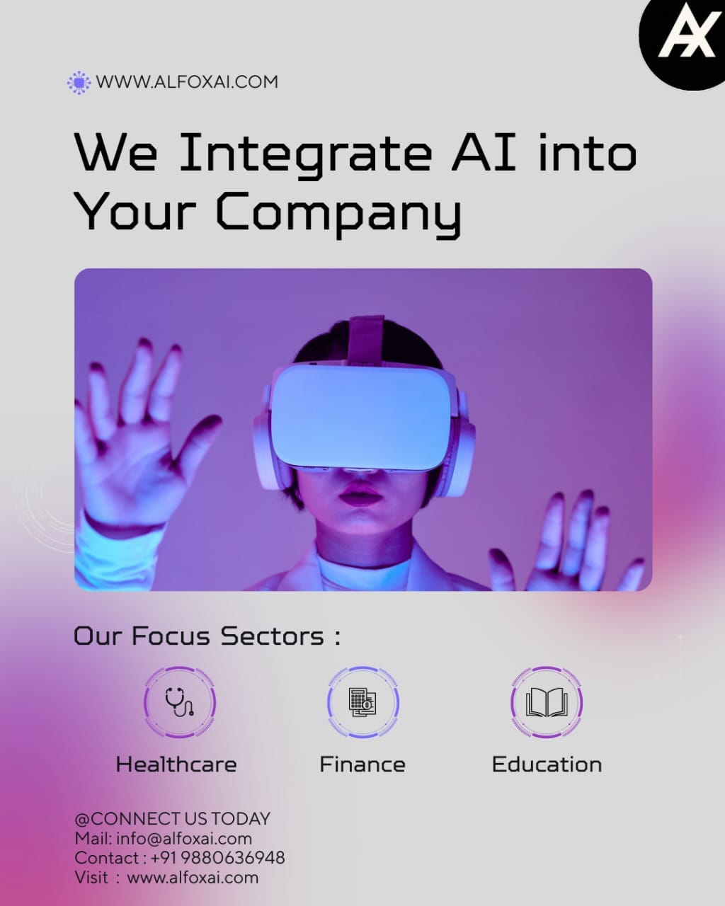 How AI is Revolutionizing Healthcare, Finance, Education, and More At (www.alfoxai.com)