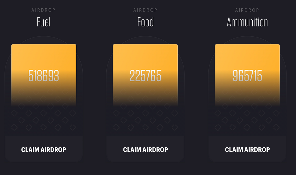 Star Atlas — Inventory — You have to claim your airdrop (if eligible)