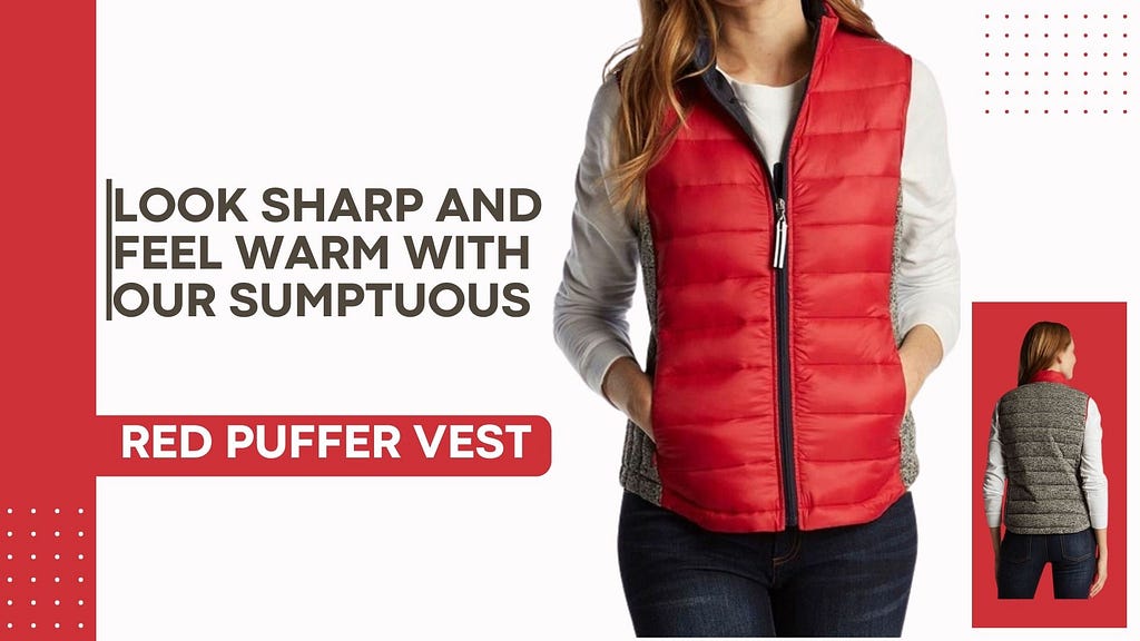 Red Puffer Vest