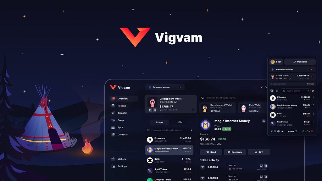 We are happy to announce that the Vigvam application is ready for private beta. We invite community members to join our beta testing and...