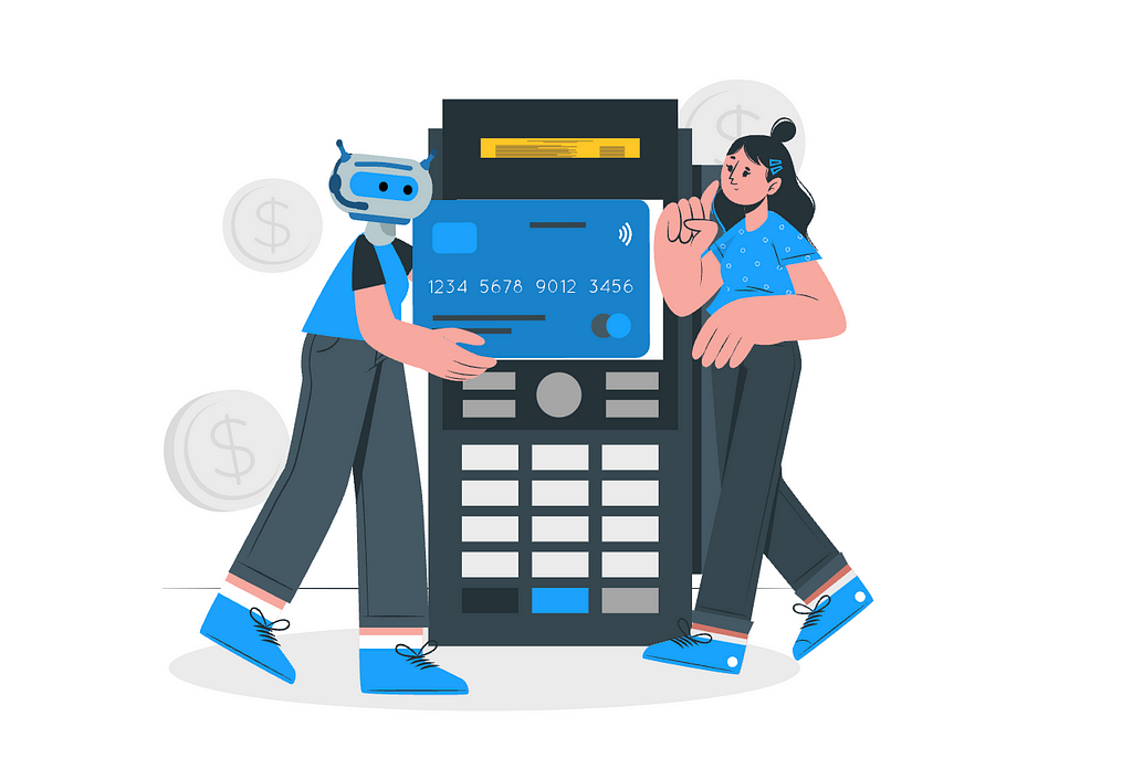 A Voice-bot understands the natural language and interacts with users to remind them about due or upcoming payments.