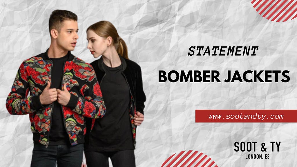 best statement bomber jackets from soot and ty