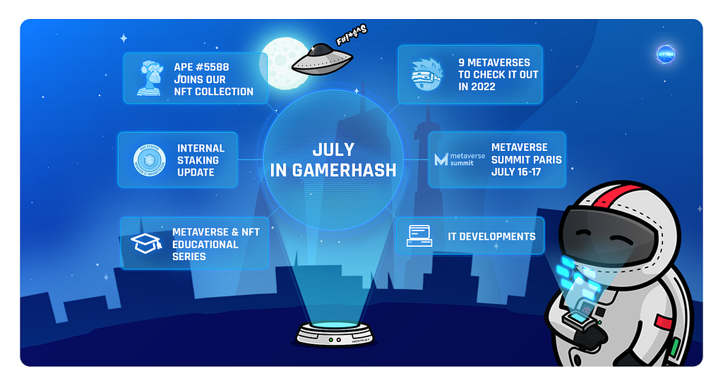 GamerHash update — July 2022