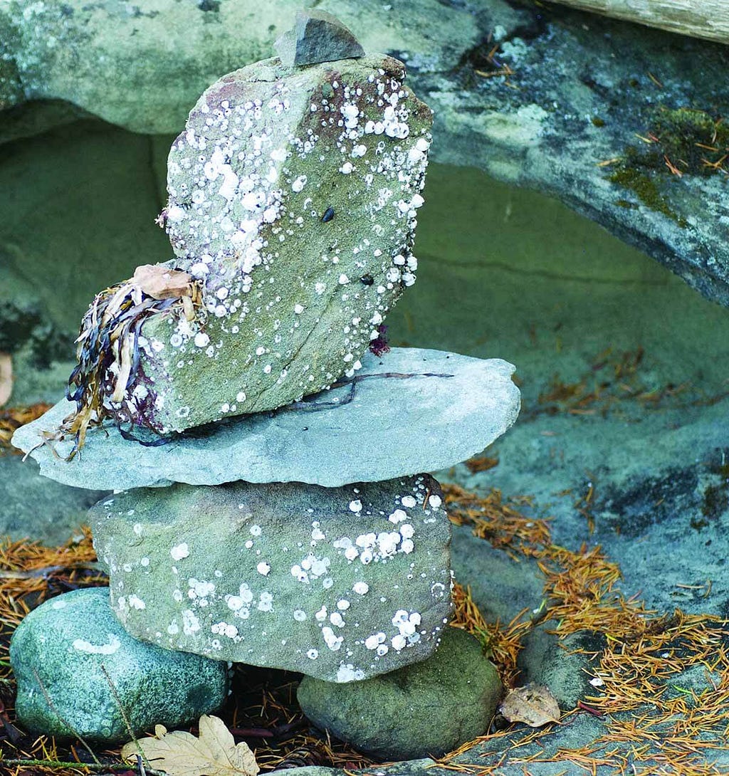 Rock sculpture.