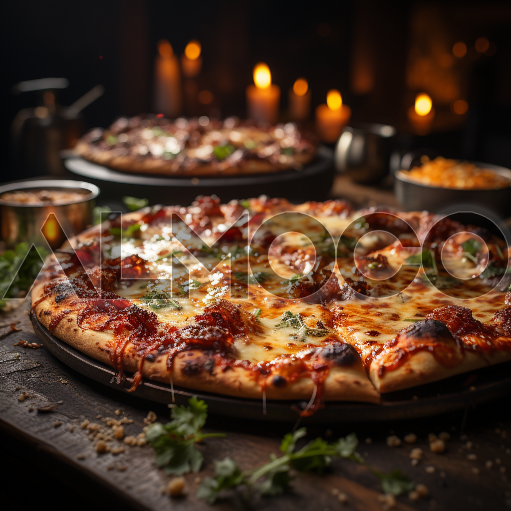 Wood-Fired Pizza Food Photography