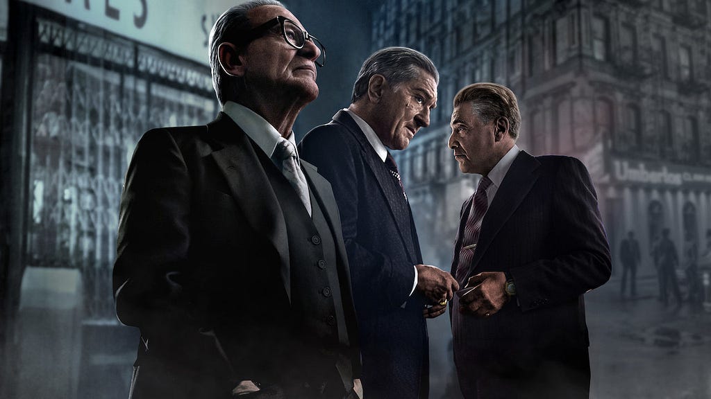 O Irlandês — The Irishman — Robert De Niro — Al Pacino — Joe Pesci