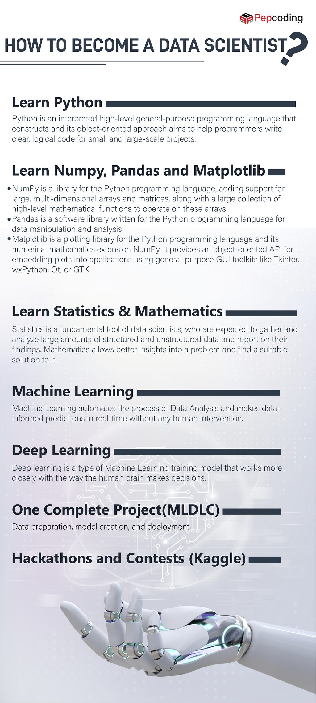 How to become a data scientist?