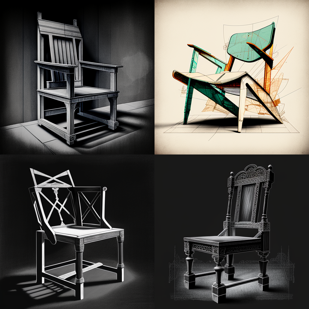 chairs, elevation