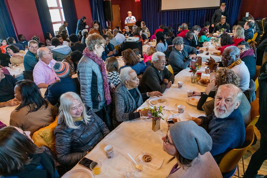 Martin Luther King Jr. Breakfast at the Paul Robeson Center for the Arts, home to the Arts Council of Princeton.