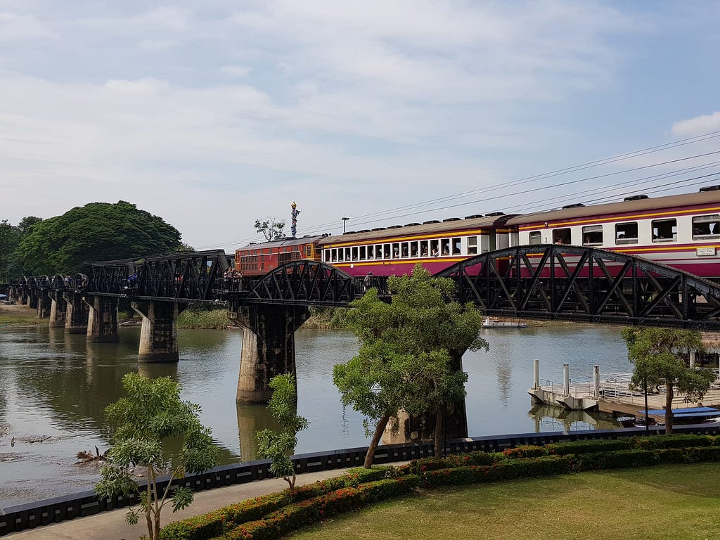 The River Kwai Bridge in 2022