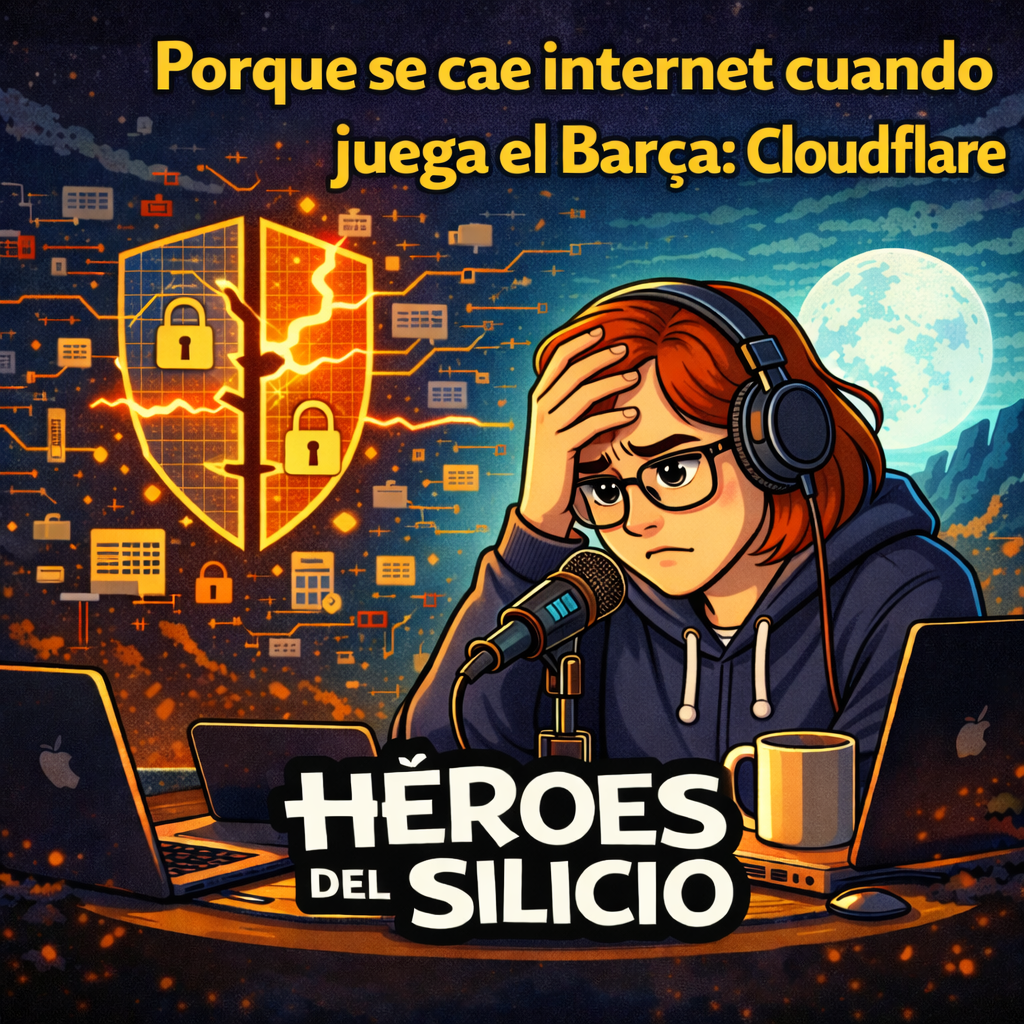 Porque se cae internet cuando juega el Barça: Cloudflare