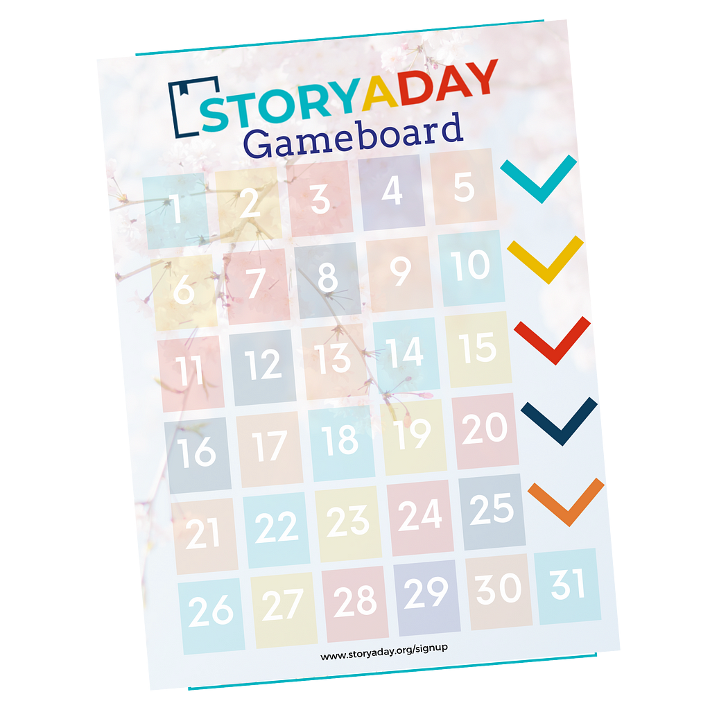 colorful gameboard with numbers for days