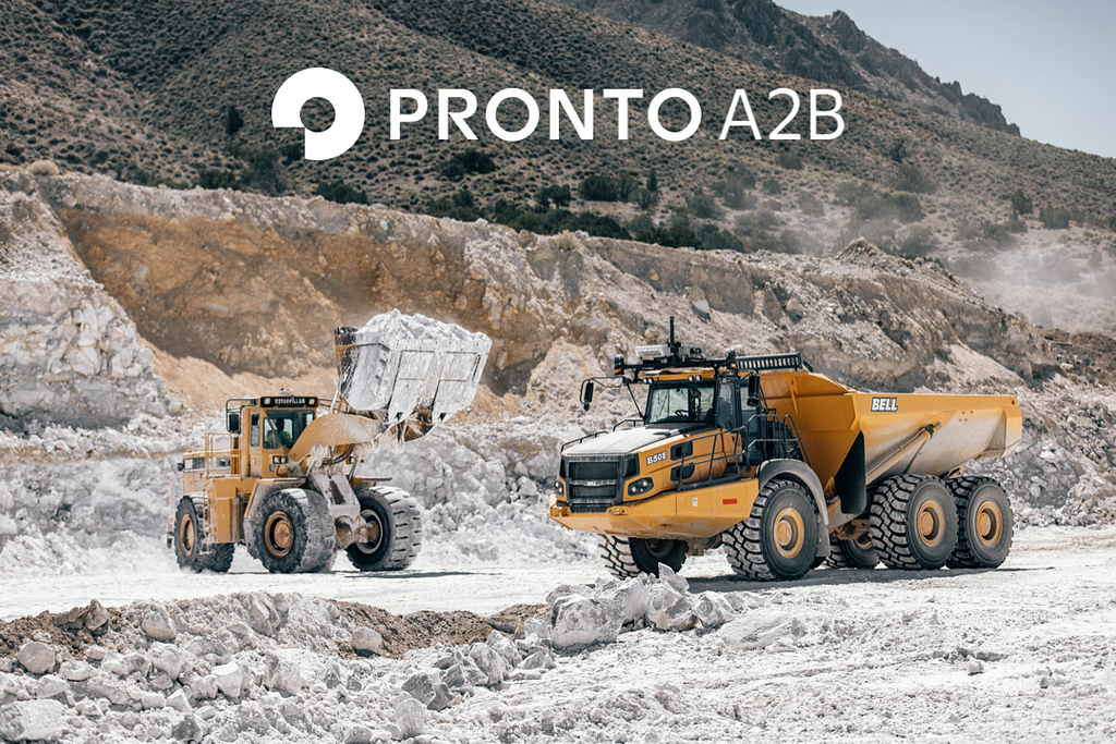 Anthony Levandowski returns on Pronto’s CEO and introduces A2B, an autonomous haulage system for the mining industry.