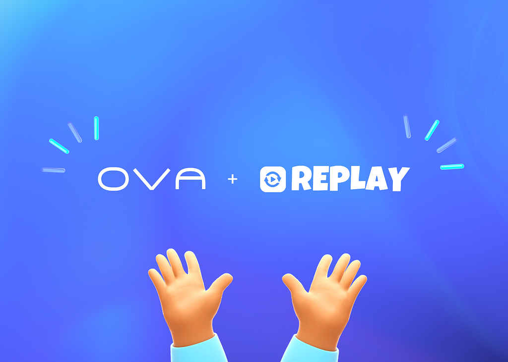 Logos de OVA et Replay