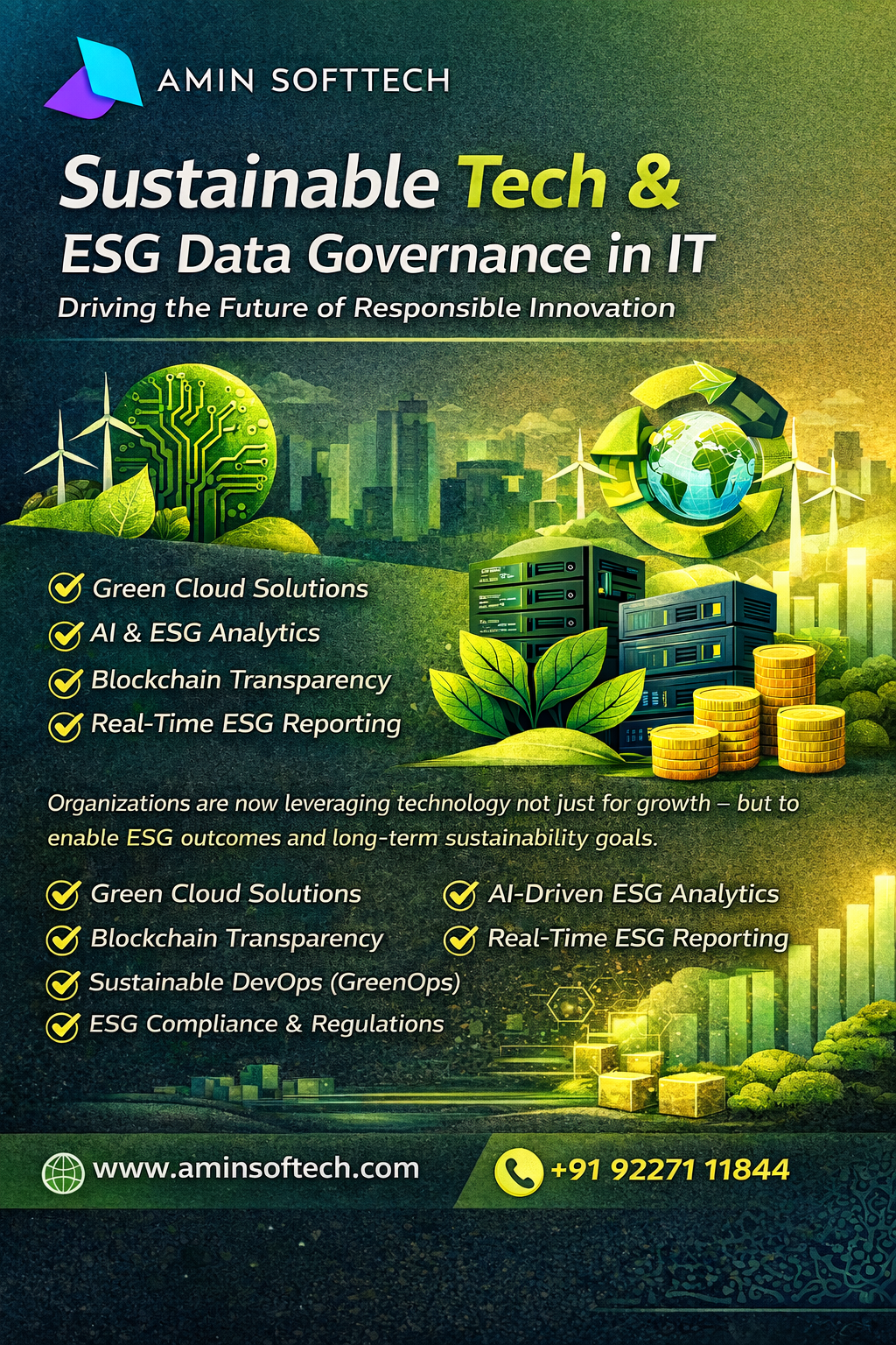 Sustainable Tech and ESG Data Governance in IT: Driving the Future of Responsible Innovation