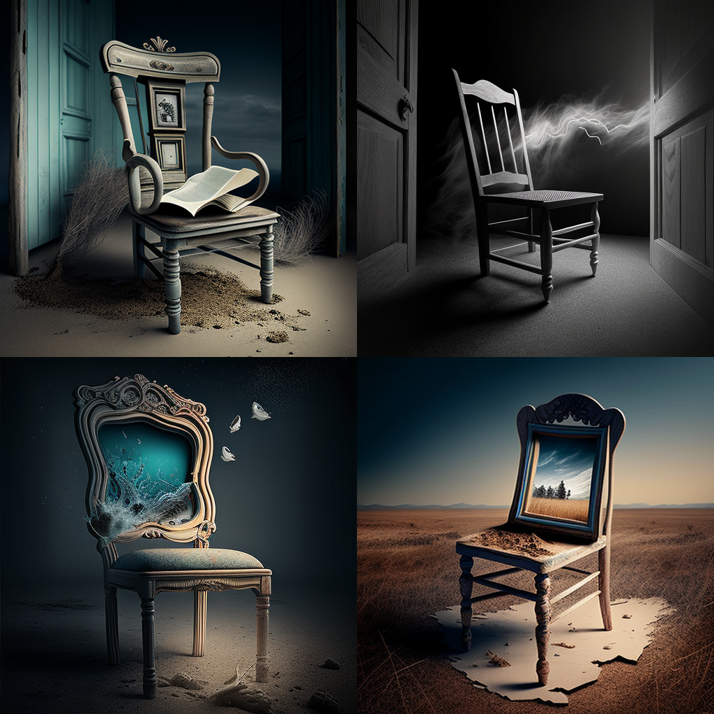 chairs, narrative
