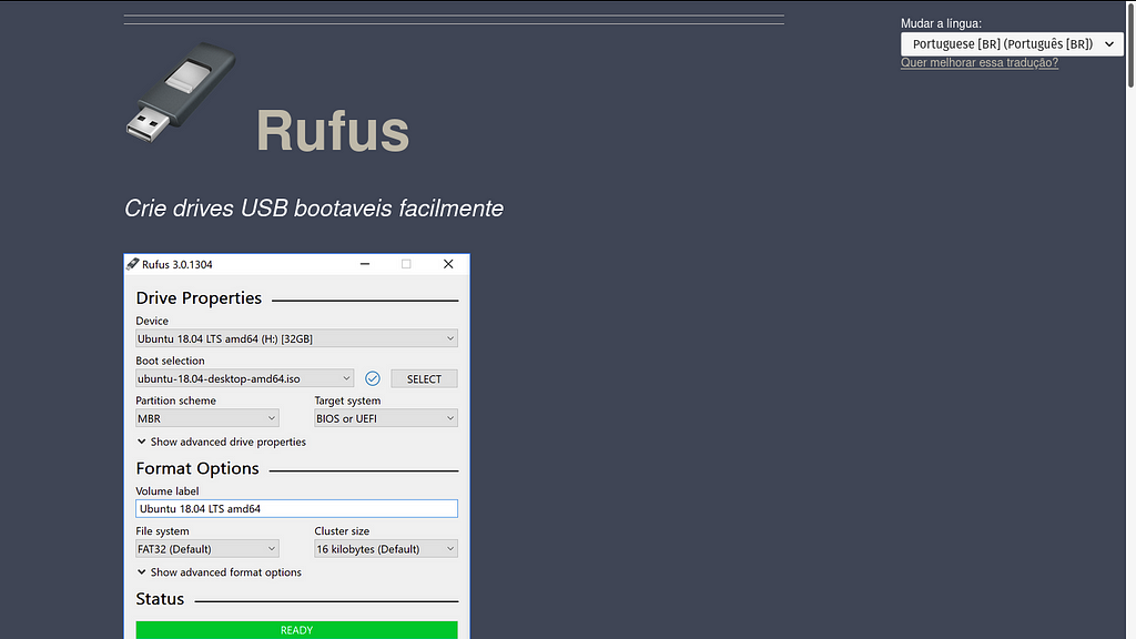 Site do Rufus