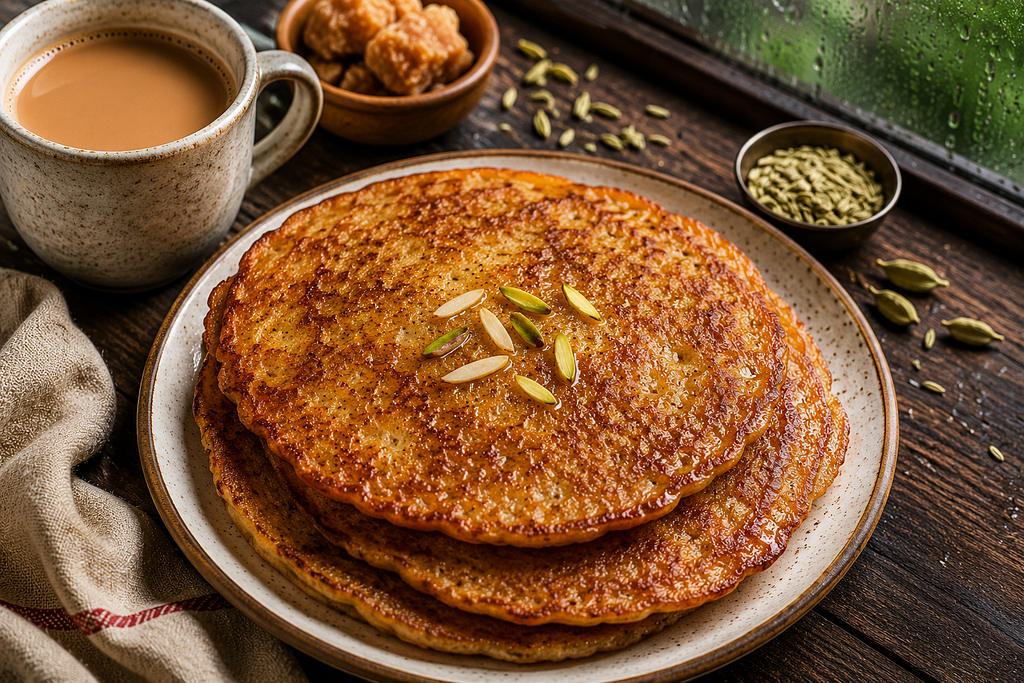 Sweet Puda: The Monsoon Pancake Your Dadi Made on Rainy Evenings