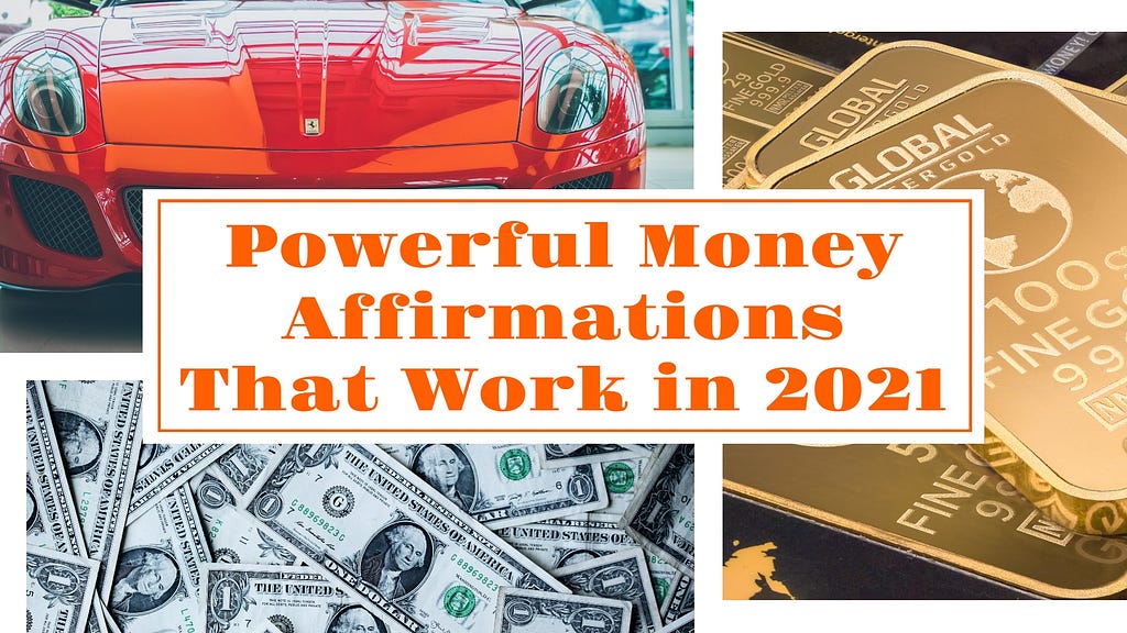 powerful money affirmations that work