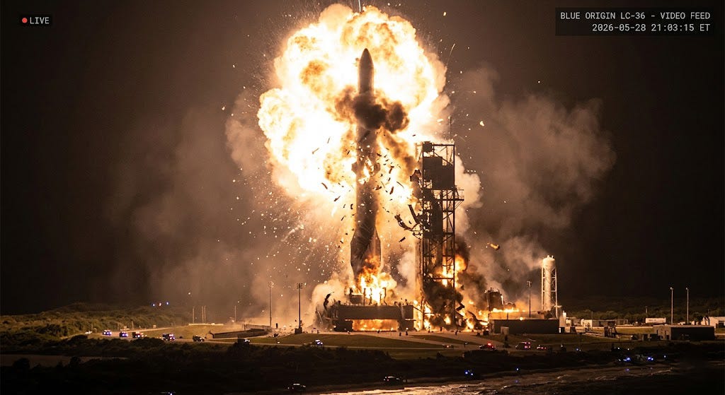 Blue Origin’s New Glenn Just Exploded. Here Is What It Actually Means