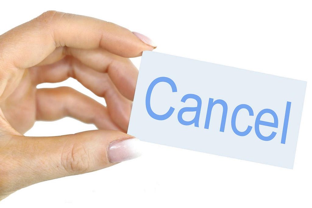 Cancel by Nick Youngson CC BY-SA 3.0 Alpha Stock Images