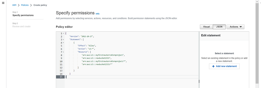 Enabling EC2 Access to Limited S3 Buckets with Full/Limited Permissions.3