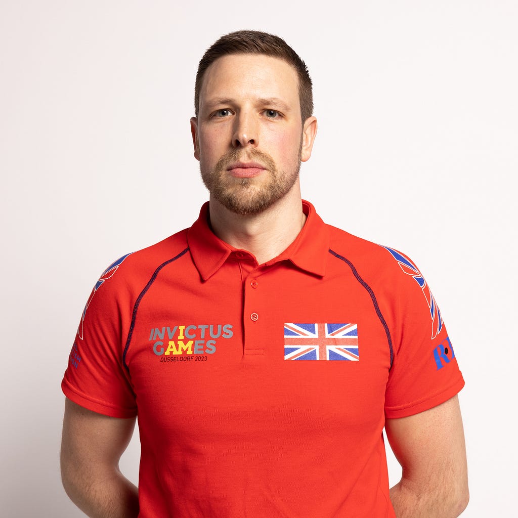 Photo of James Rogers in Team UK kit.