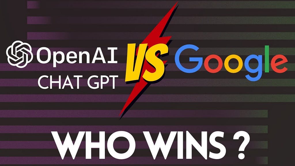 The Battle of the AI Giants: Google AI Rises, ChatGPT Falls — 2023 Tech War Explained