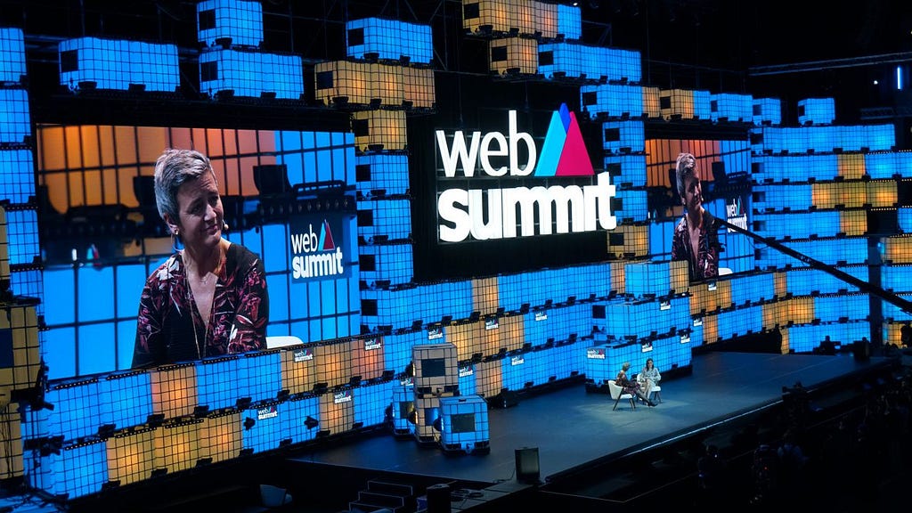 Wolfpack Digital team attended Web Summit 2019 and tech leaders speeches like Margrethe Vestager