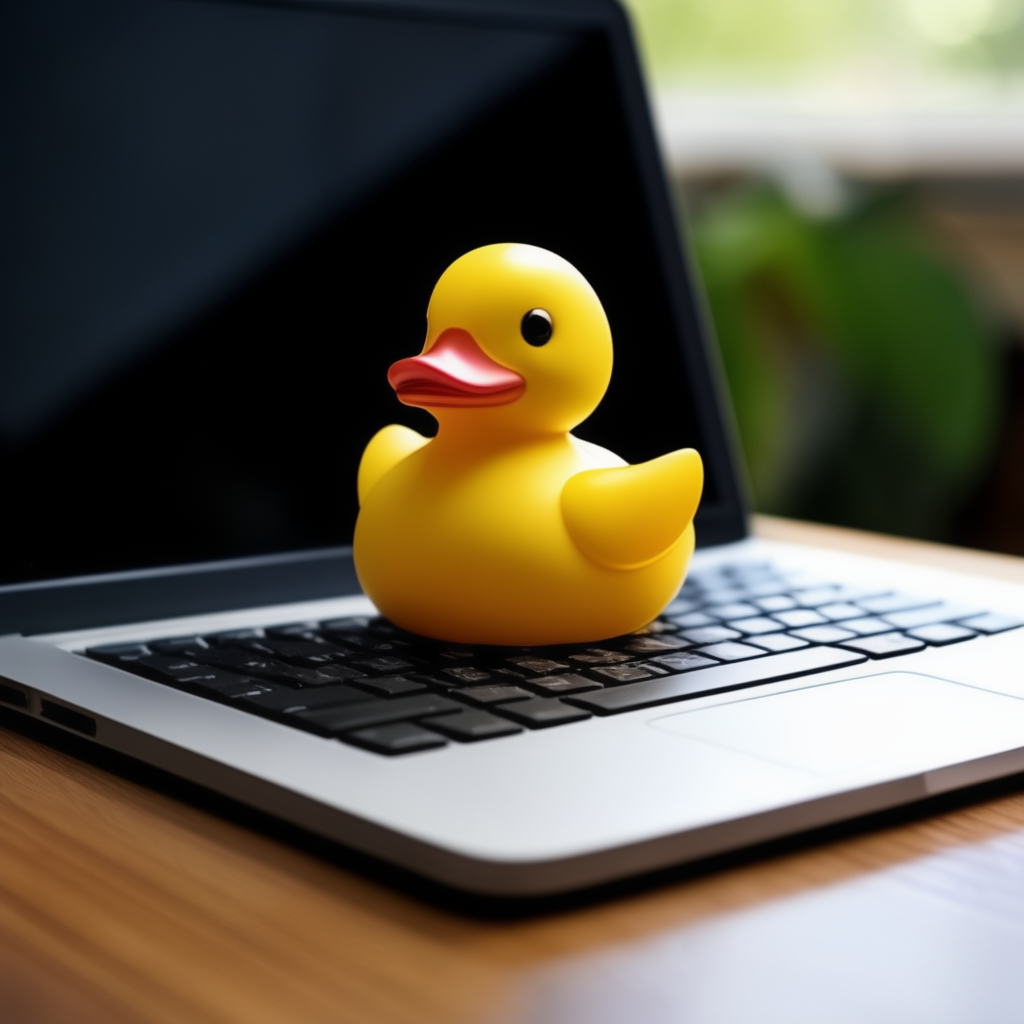 a debugging rubber duck