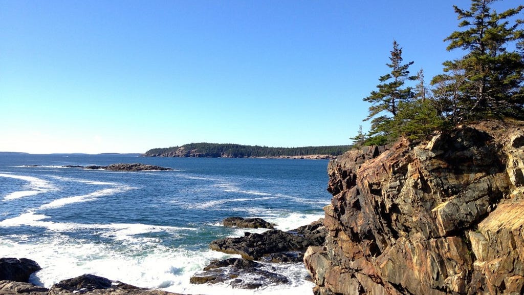 trails in Acadia National Park