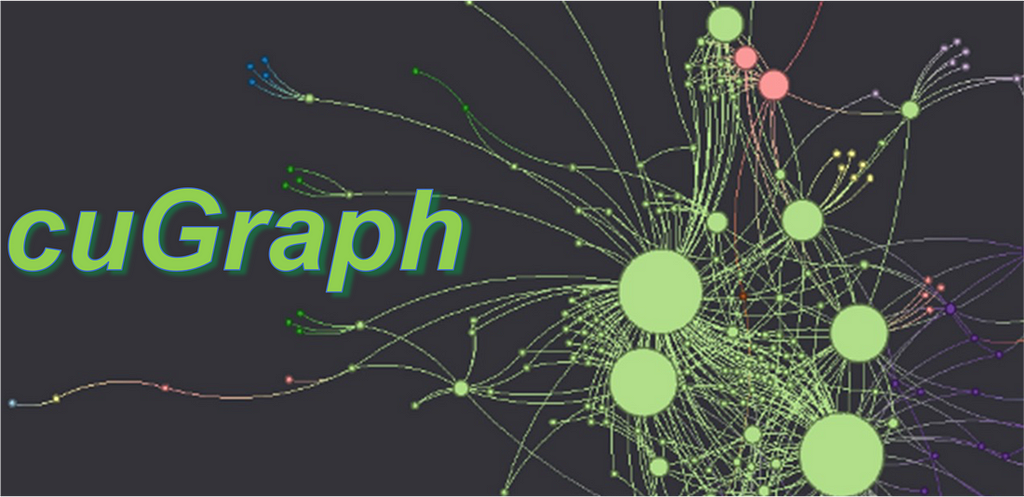 visualization of a graph with cuGraph name