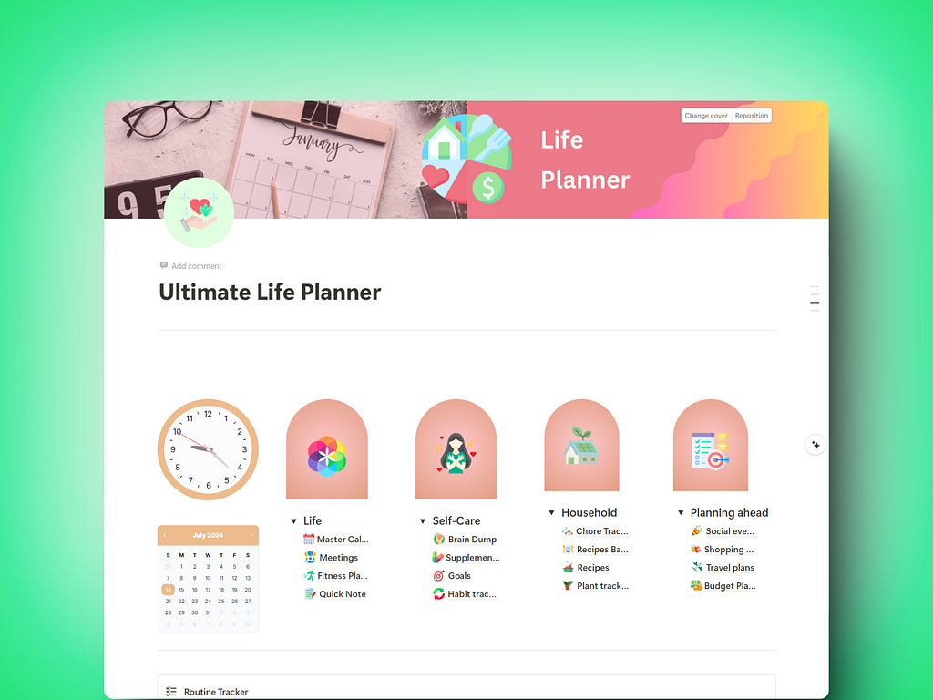 digital life planner