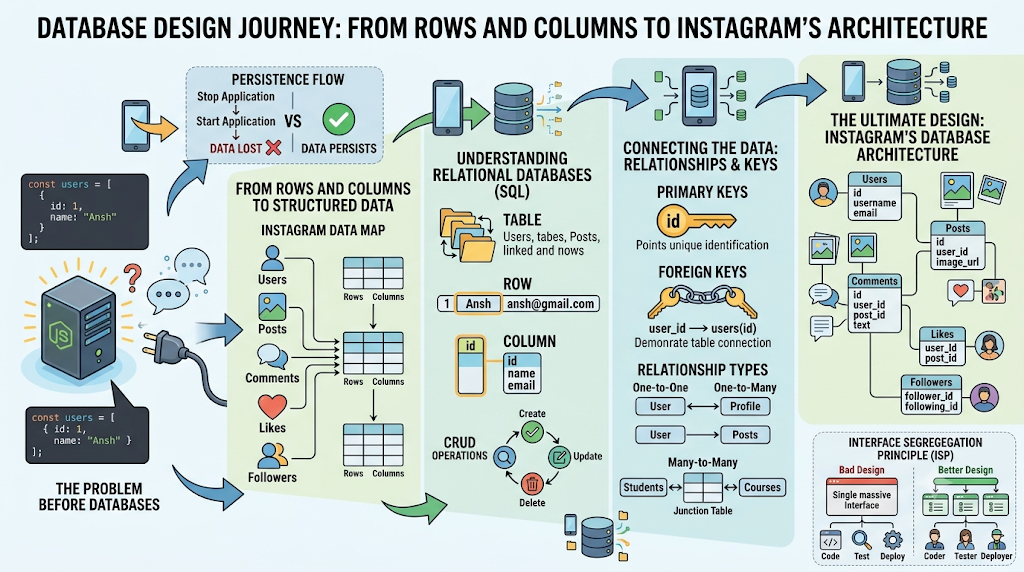 From Rows and Columns to Instagram’s Database Architecture