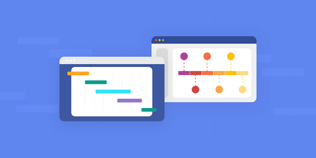 Gantt chart vs. project timeline