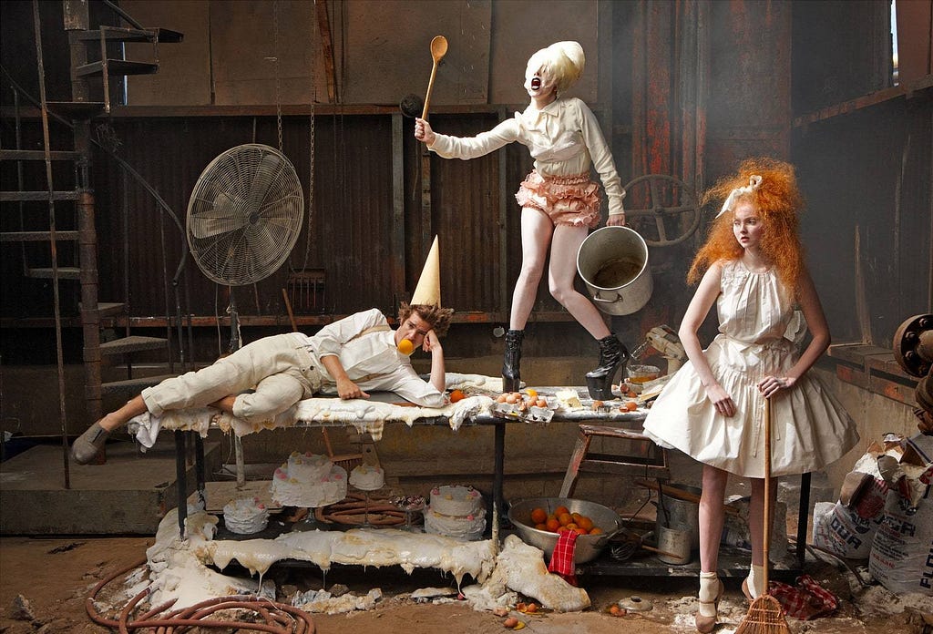 Picture from “Wonderland" album by Annie Leibovitz