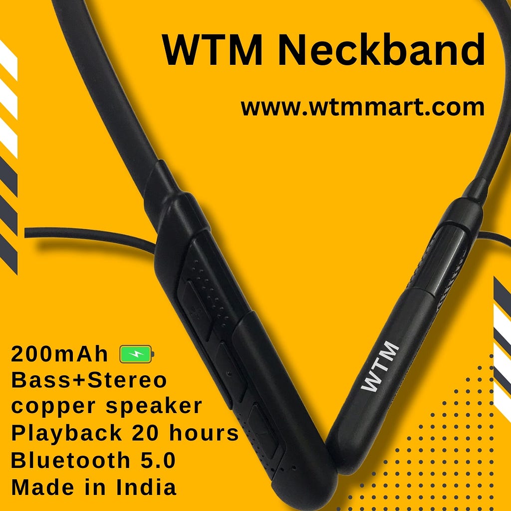 WTM Wireless Neckband