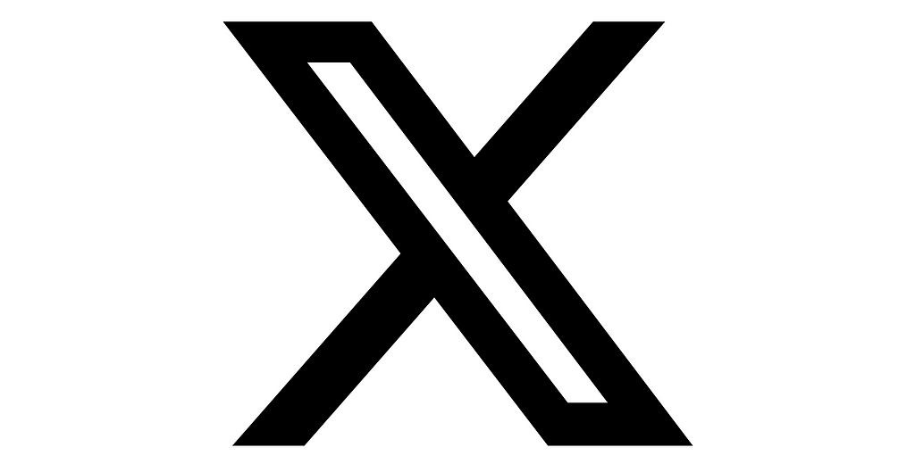 X Corp logo. It’s just a letter.