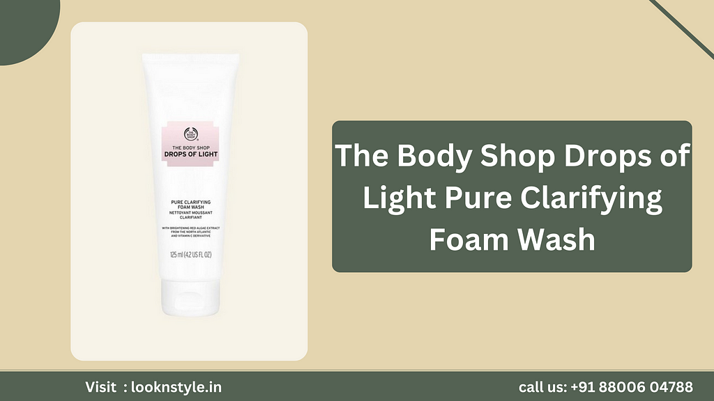 The Body Shop Drops of Light Pure Clarifying Foam Wash