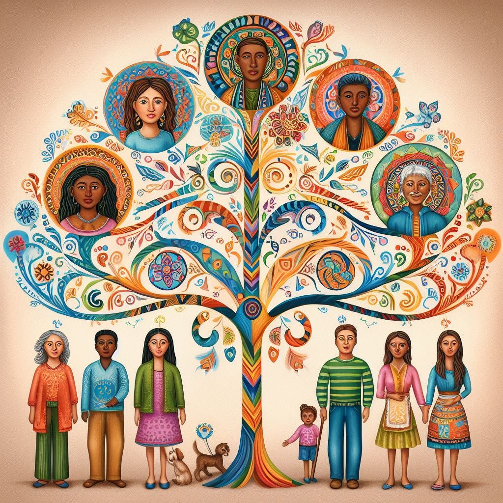 A diverse family tree